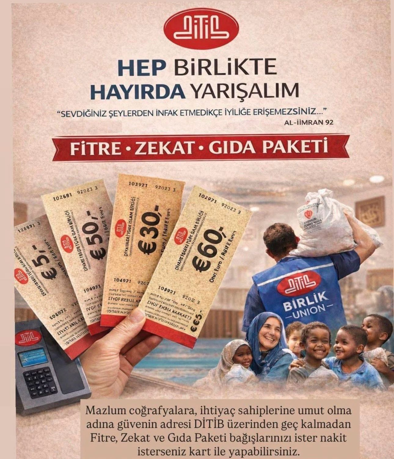 Zekat, Fitre ve Fidye Bağışlarınız İhtiyaç Sahiplerine Ulaşıyor
